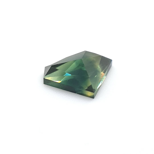 1.61ct Australian Sapphire, Yellow, Green, Blue - Free Form