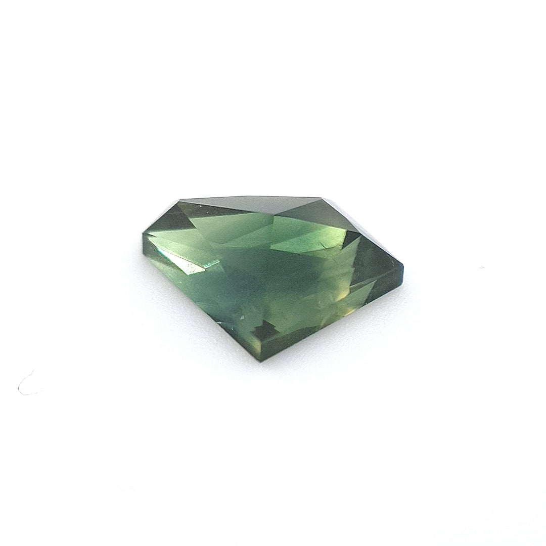 1.61ct Australian Sapphire, Yellow, Green, Blue - Free Form