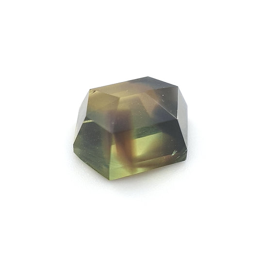 2.44ct Australian Sapphire, Yellow, Green, Blue, Hazel - Free Form