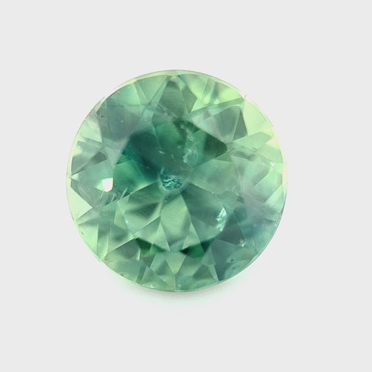 1.71ct Australian Sapphire, Teal, Green, Blue - Round
