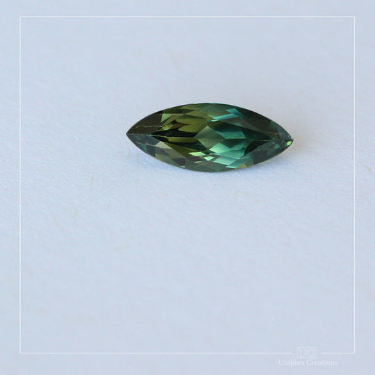 2.30ct  Australian Parti Sapphire, Marquise