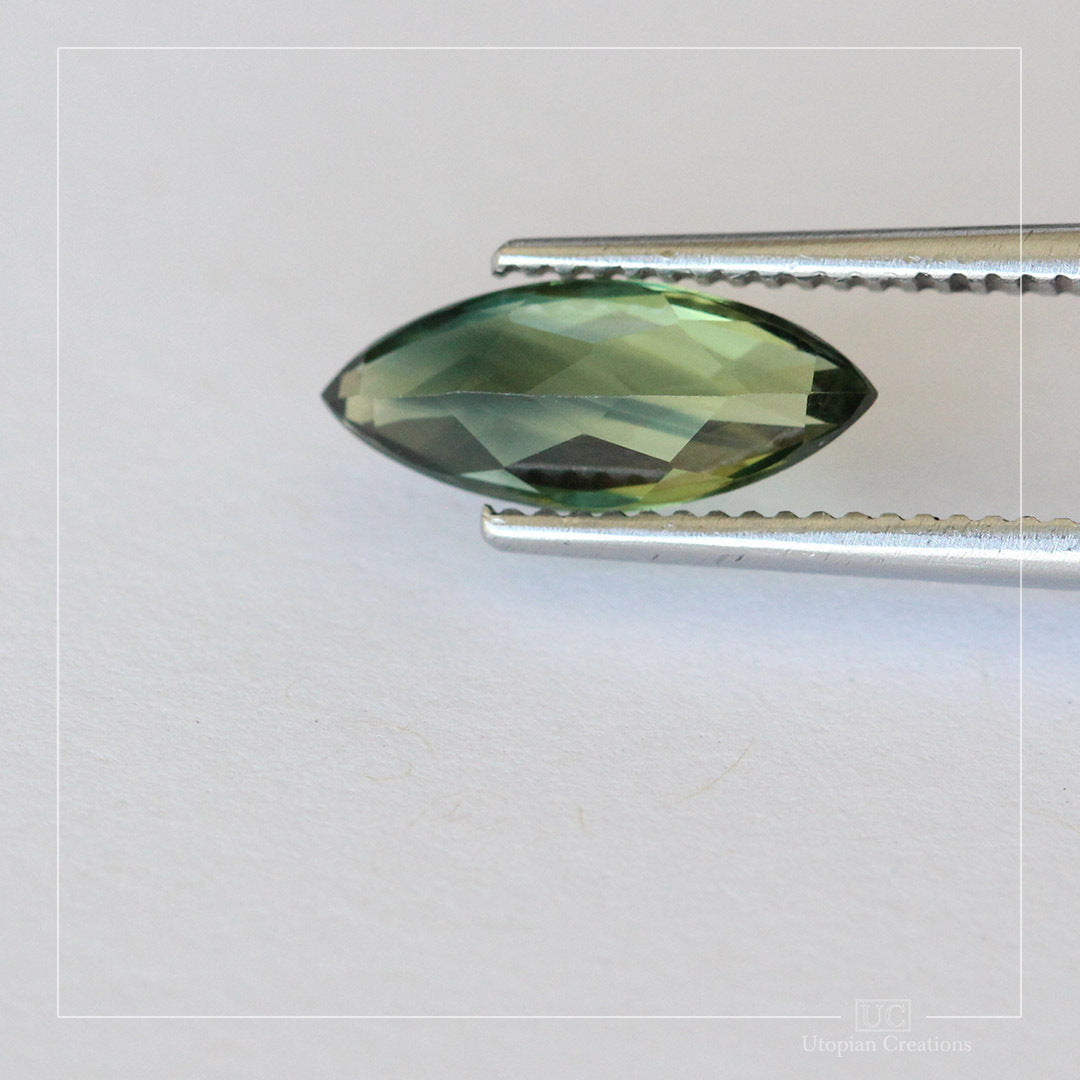 2.30ct  Australian Parti Sapphire, Marquise