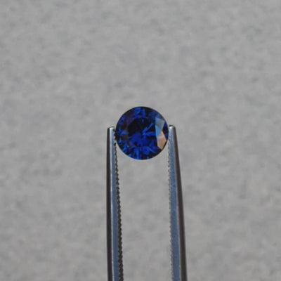 1.17ct Australian Sapphire, Royal Blue - Round