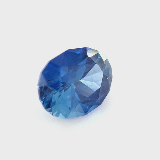 0.95ct Nigerian Sapphire, Blue - Oval