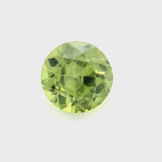 0.60ct Australian Sapphire, Green - Round
