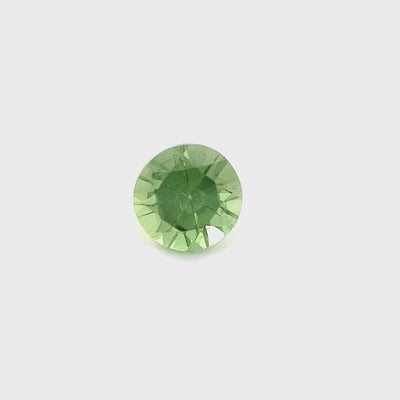 0.52ct Australian Sapphire, Green - Round