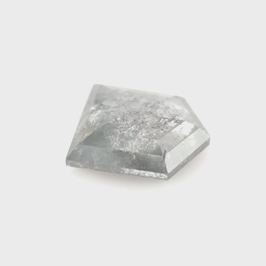 1.10ct Australian Argyle Salt and Pepper Diamond - Bullet