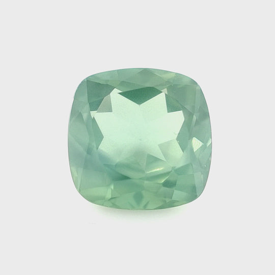 Australian Sapphire | 4.23ct, Cushion, Teal Blue, Green
