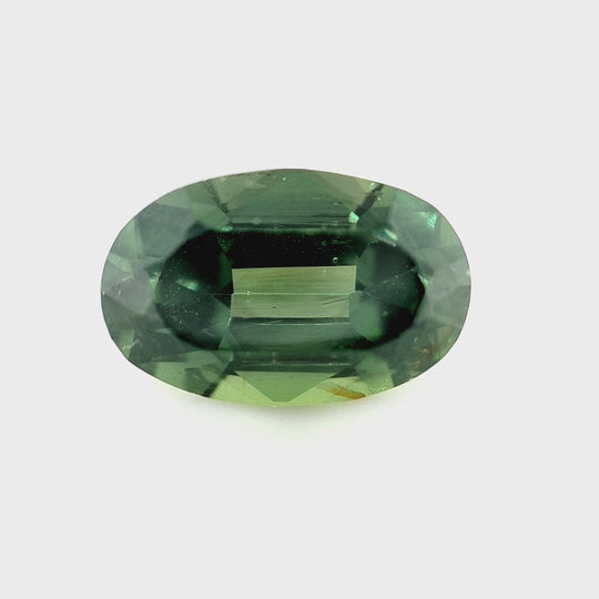 2.46ct Australian Sapphire, Forest Green - Oval