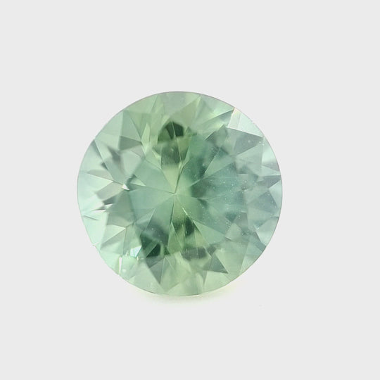 1.78ct Australian Sapphire, Mint Green - Round