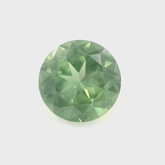 1.96ct Australian Sapphire, Green - Round