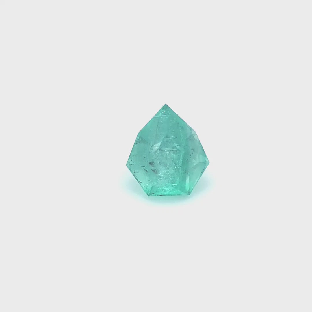 0.44ct Australian Emerald - Shield Cut