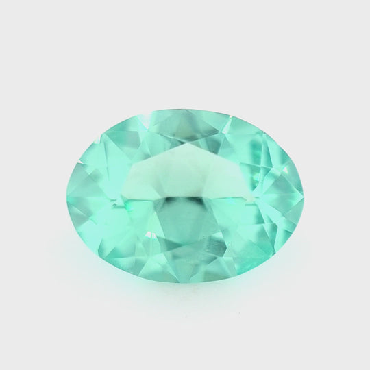 2.89ct Nigerian Tourmaline, Blue, teal - Oval Cut
