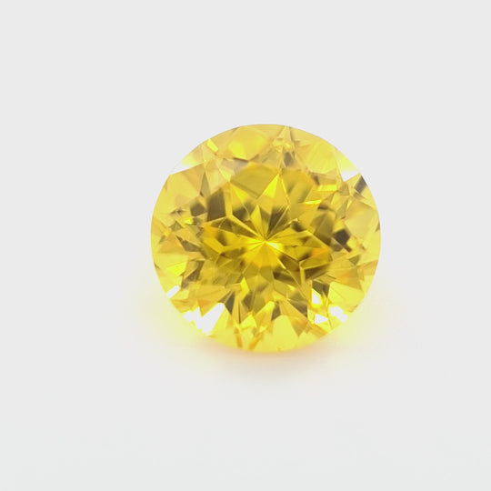 1.20ct Australian Sapphire, Golden Yellow - Round
