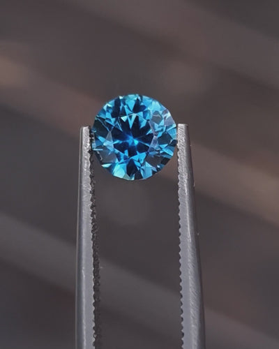 1.21ct Nigerian Sapphire, Blue - Round