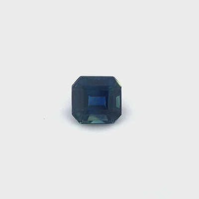 0.54ct Australian Sapphire, Blue - Emerald Cut
