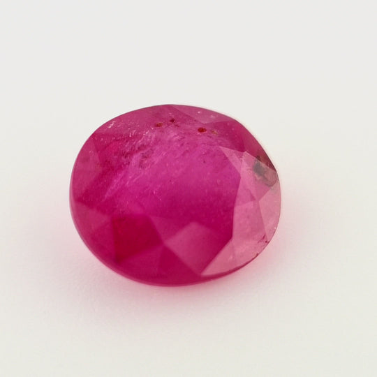 1.40ct Recycled Ruby Red - Oval