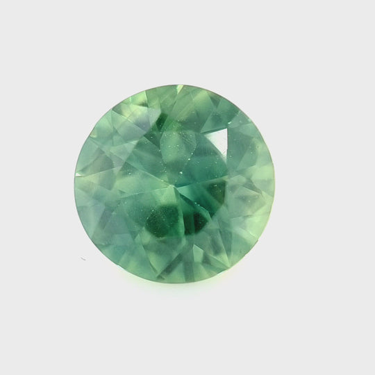 1.14ct Australian Sapphire, Teal, Green, Blue - Round