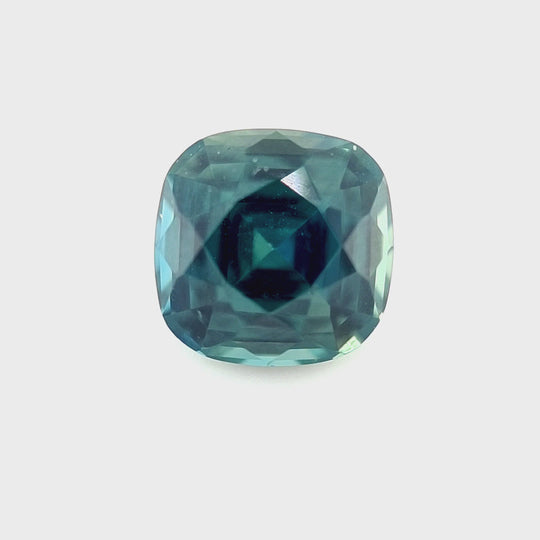 1.00ct Nigerian Sapphire, Blue - Cushion