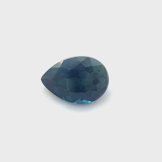0.65ct Australian Sapphire, Blue - Pear