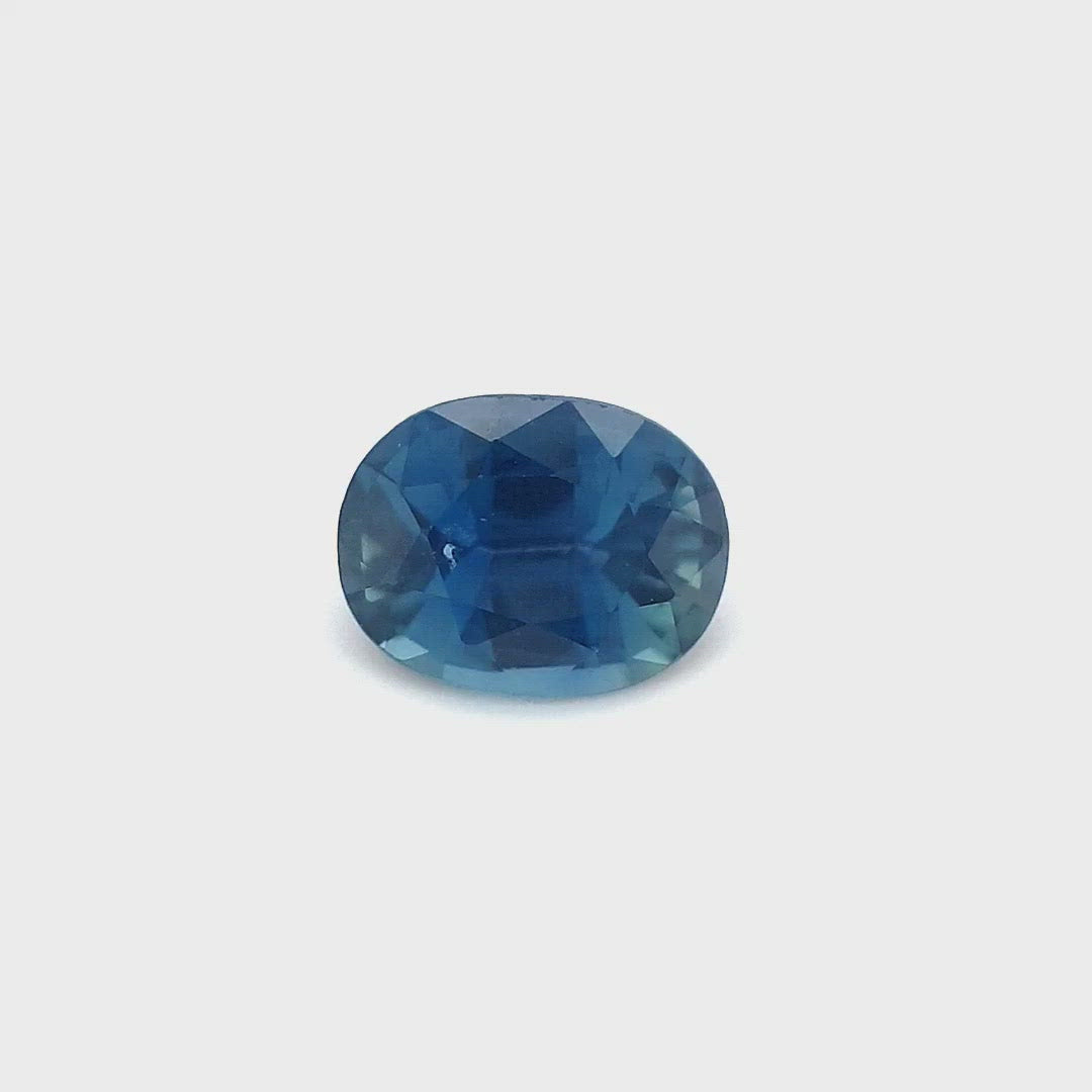 0.75ct Australian Sapphire, Blue - Oval