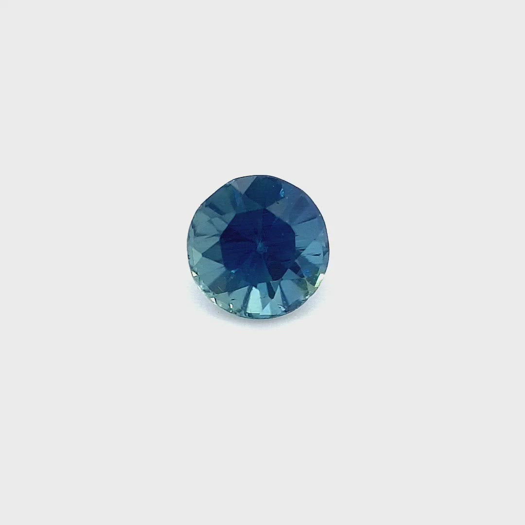 0.51ct Australian Sapphire, Blue - Round
