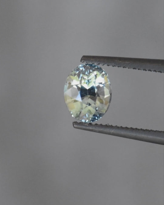 1.08ct Australian Sapphire, Teal, Blue - Oval