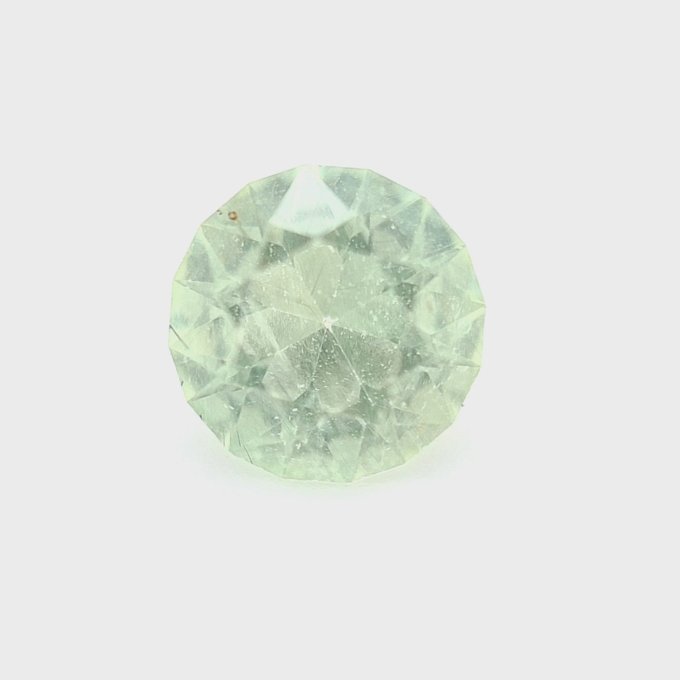 0.59ct Australian Sapphire, Green, Teal, Blue - Round