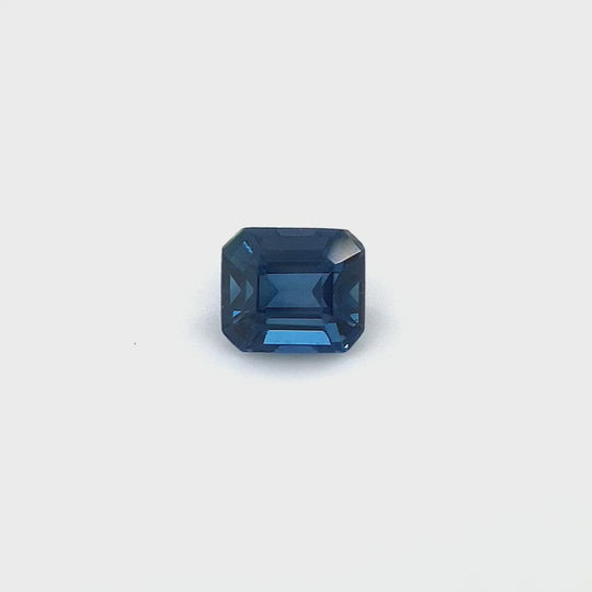 0.40ct Australian Sapphire, Blue - Emerald Cut