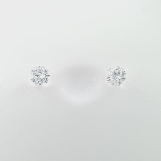 0.12ct TDW Australian Argyle Diamond Pair - Round