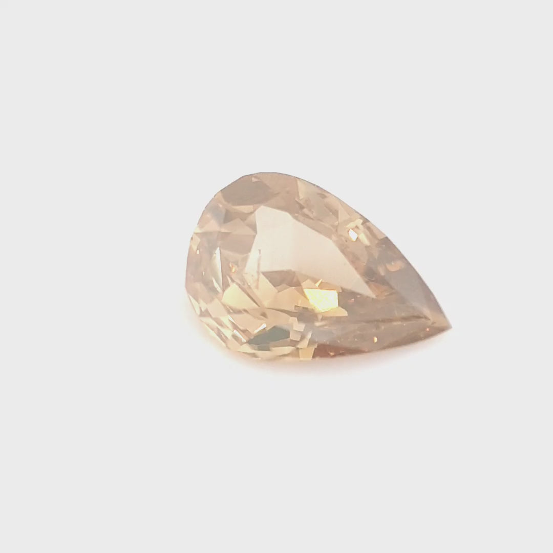 0.29ct Champagne Diamond - Pear