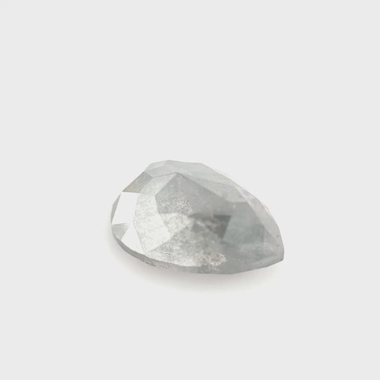 1.08ct Australian Argyle Salt and Pepper Diamond - Pear
