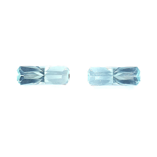 1.34ct Australian Aquamarine - Scissor Cut