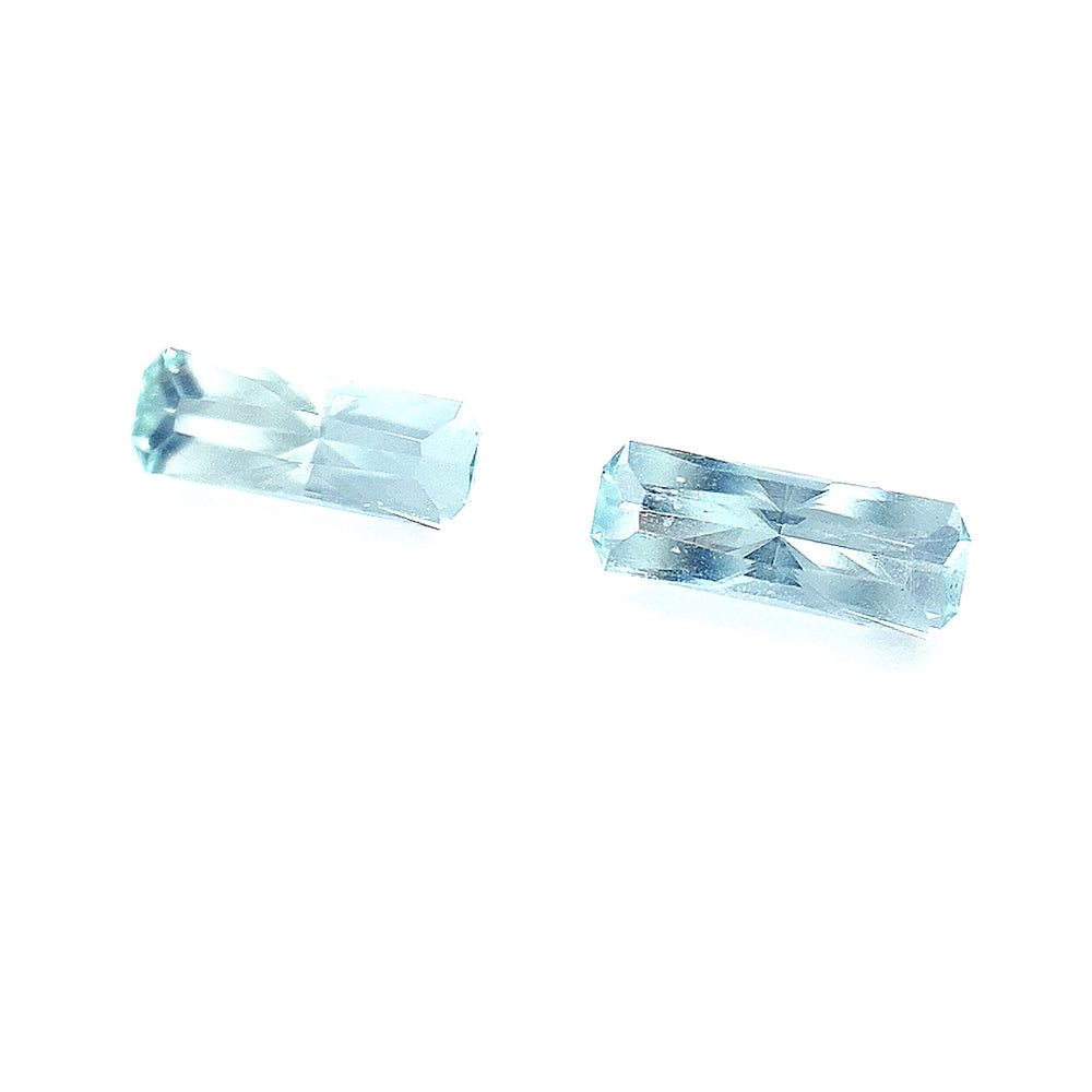 1.34ct Australian Aquamarine - Scissor Cut
