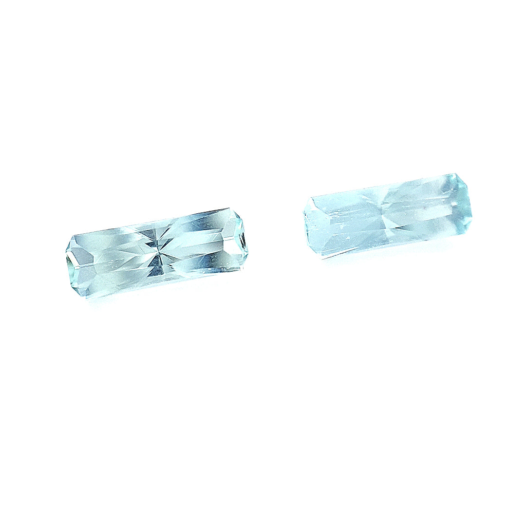 1.34ct Australian Aquamarine - Scissor Cut