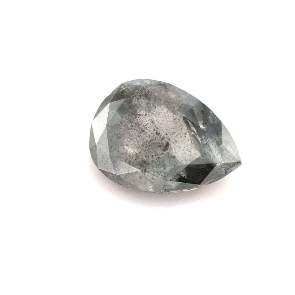 1.08ct Australian Argyle Salt and Pepper Diamond - Pear