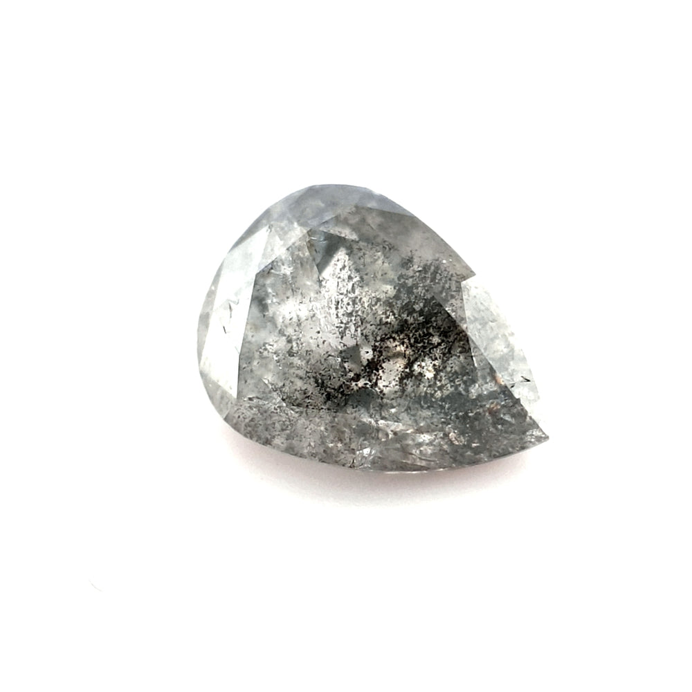 1.43ct Australian Argyle Salt and Pepper Diamond - Pear