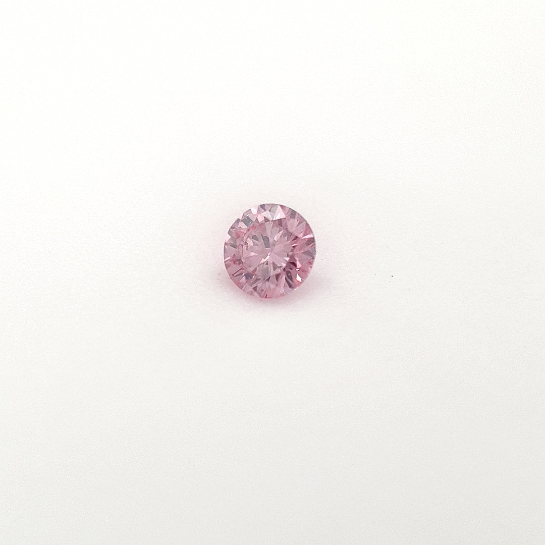 0.045ct Australian Pink Argyle Diamond 5PP SI1 - Round