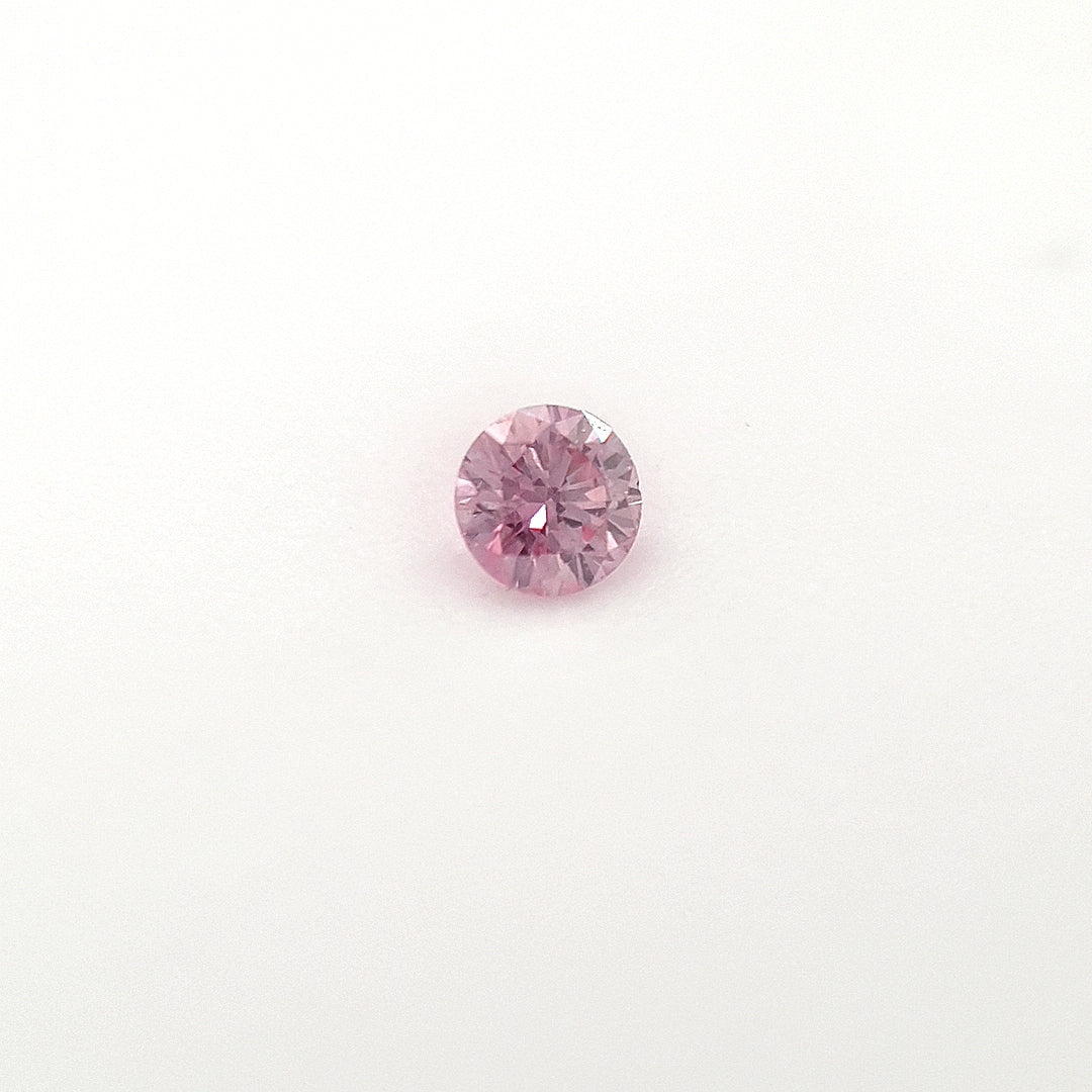 0.045ct Australian Pink Argyle Diamond 5PP SI1 - Round