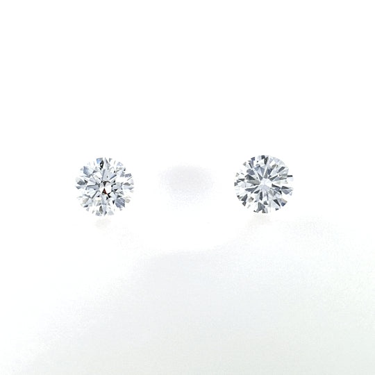 0.23ct TDW Australian Argyle Diamond Pair - Round