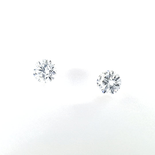 0.23ct TDW Australian Argyle Diamond Pair - Round