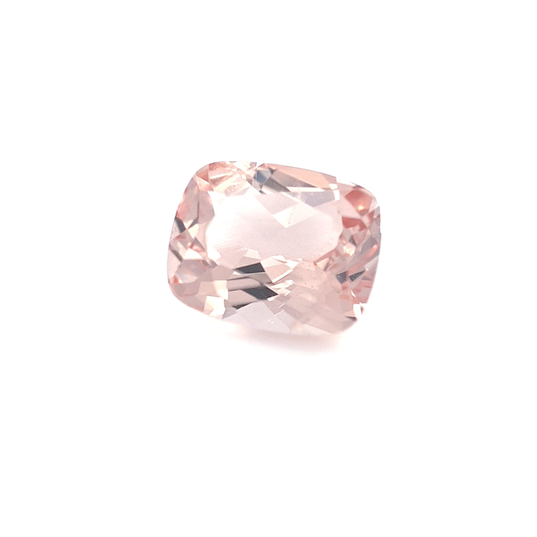 2.64ct Australian Morganite - Cushion