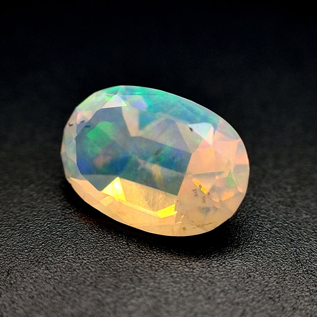 2.47ct Australian Opal, Faceted - Oval