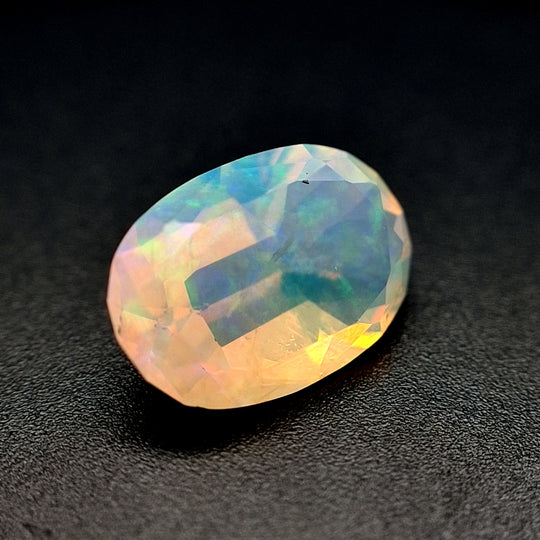 2.47ct Australian Opal, Faceted - Oval