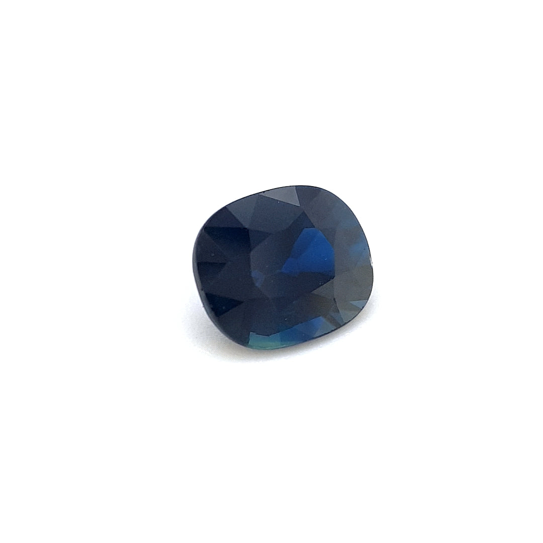 0.75ct Australian Sapphire, Blue - Cushion