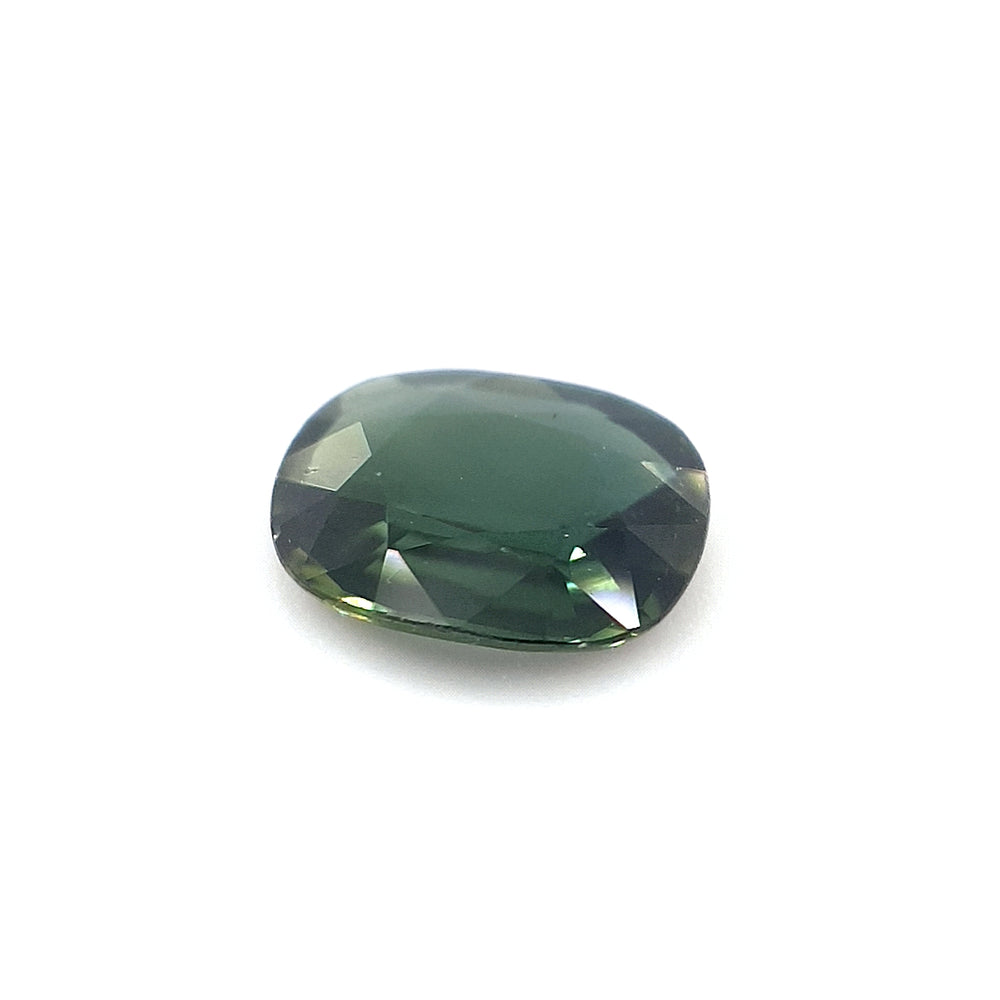 0.95ct Australian Sapphire, Green - Cushion
