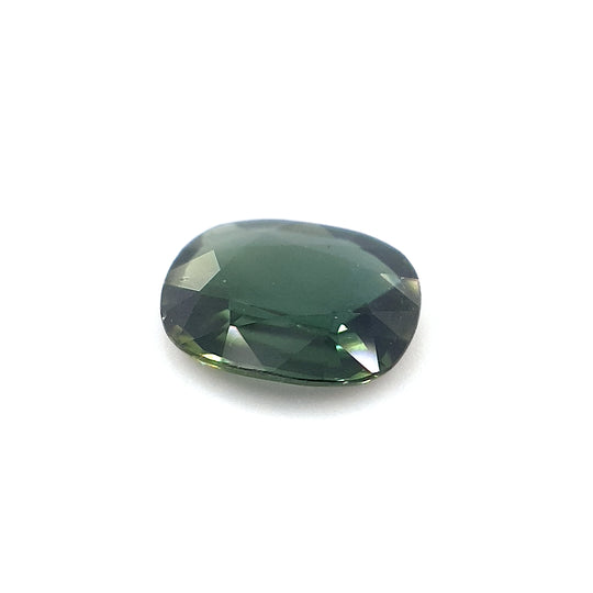 0.95ct Australian Sapphire, Green - Cushion