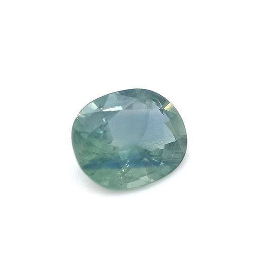 1.15ct Australian Sapphire, Teal - Cushion