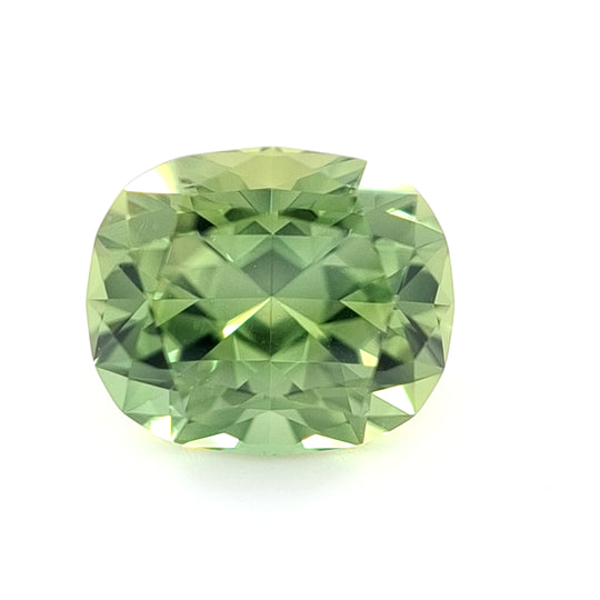 2.68ct Australian Sapphire, Green - Cushion