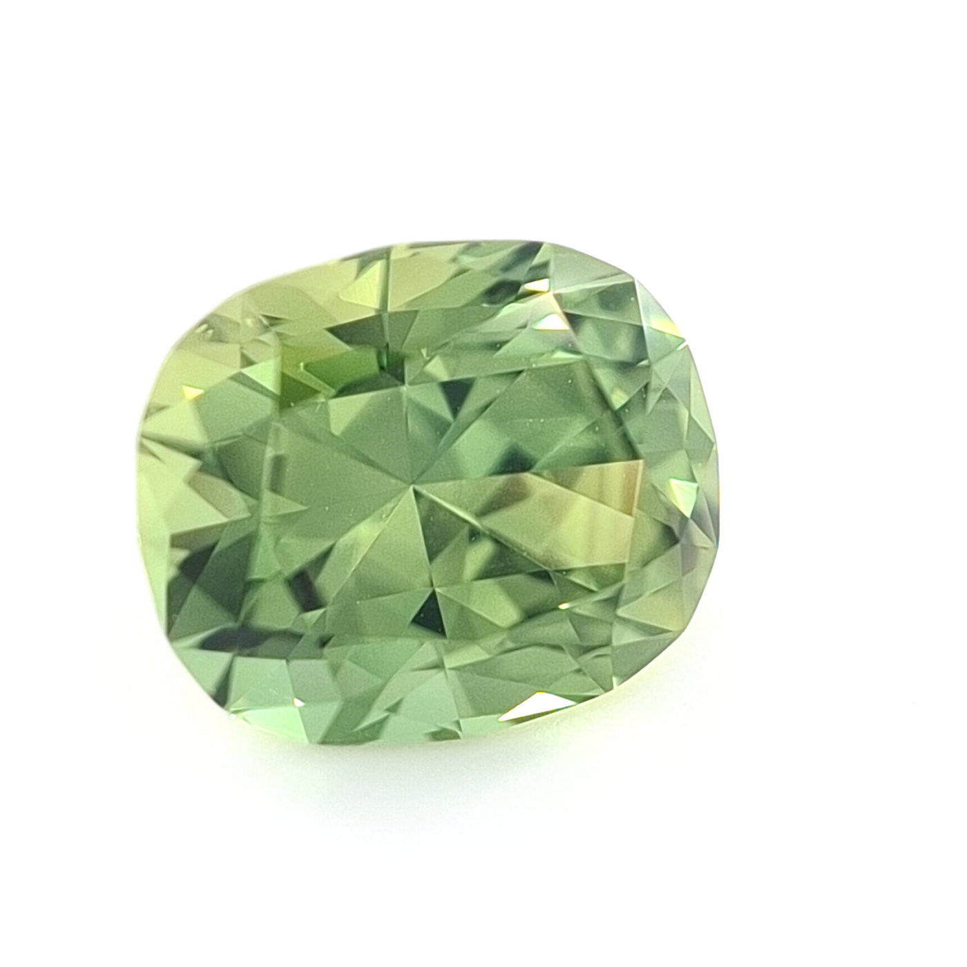 2.68ct Australian Sapphire, Green - Cushion